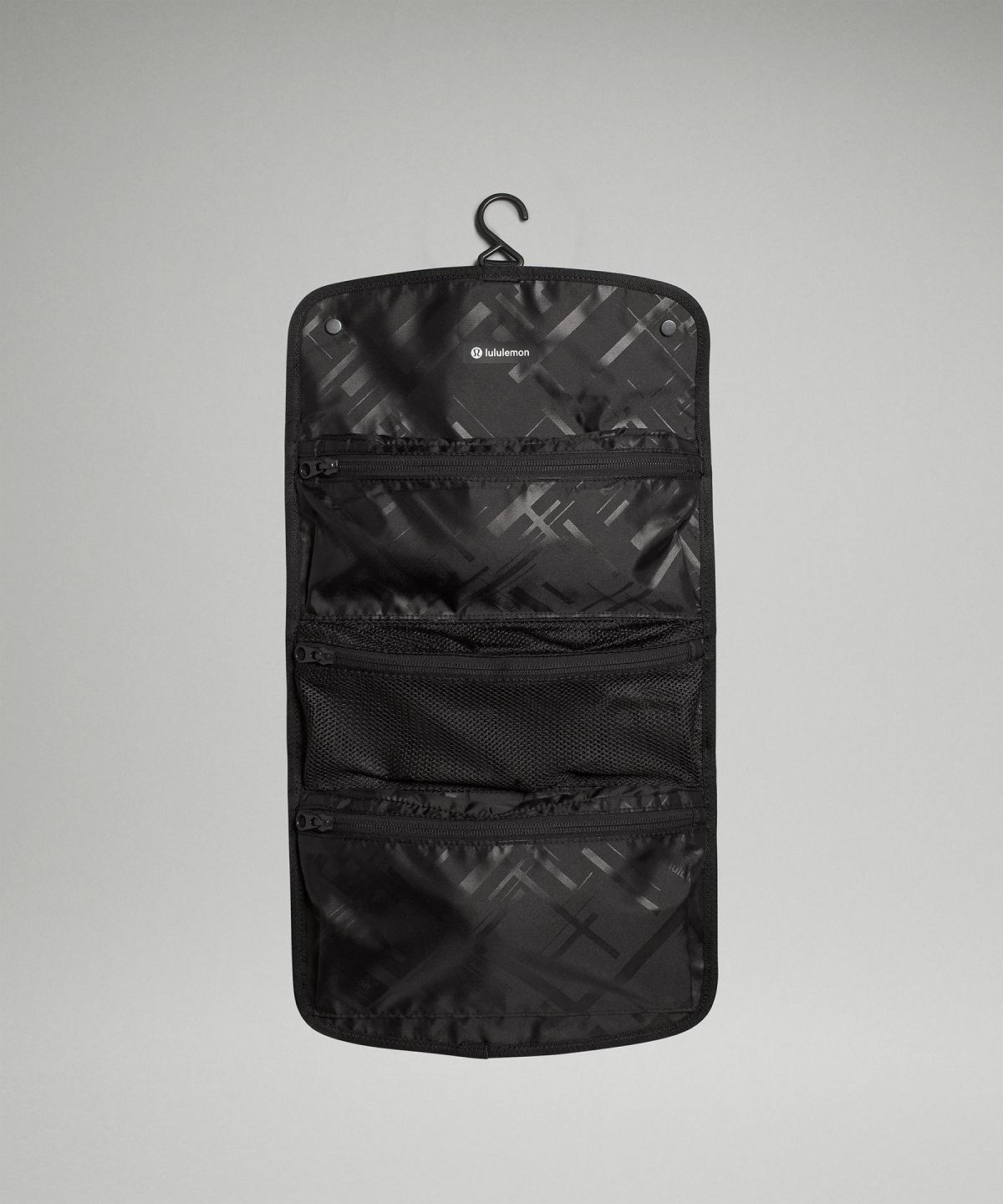 Lululemon Roll-Up Travel Toiletries Kit Lommebøker Og Lommer Bag Svarte | NO_LuLu81640