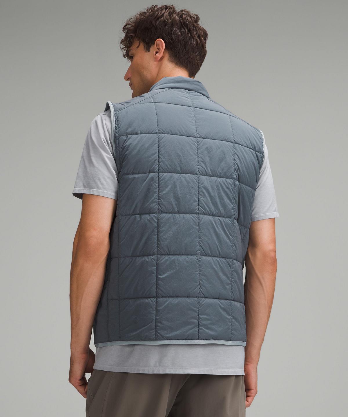 Lululemon Route Ready Lightweight Insulated Vest Jakker Og Jakker Herre Grå | NO_LuLu76164