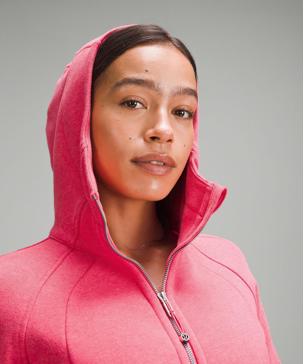 Lululemon Scuba Full-Zip Gensere Og Gensere Dame Rosa | NO_LuLu88309