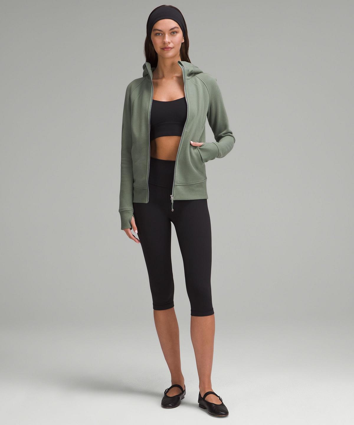 Lululemon Scuba Full-Zip Gensere Og Gensere Dame Grønn | NO_LuLu35643