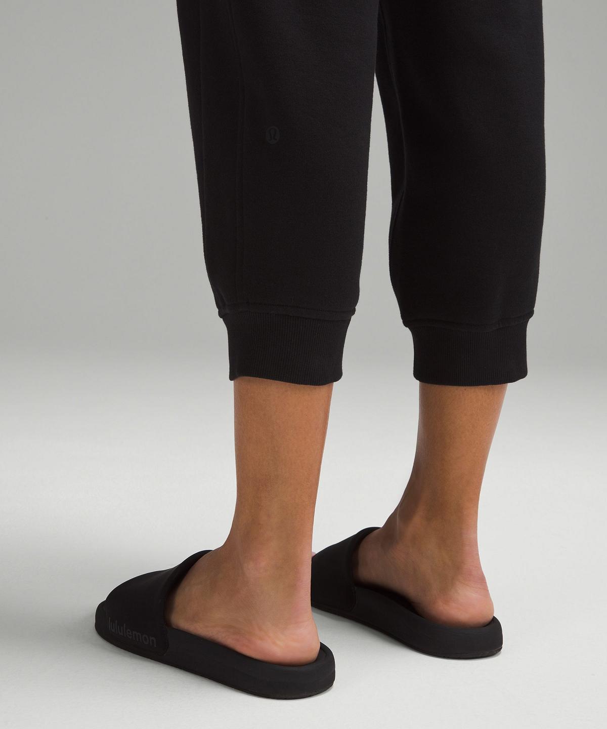 Lululemon Scuba High-Rise Cropped Joggebukse Dame Svarte | NO_LuLu90149