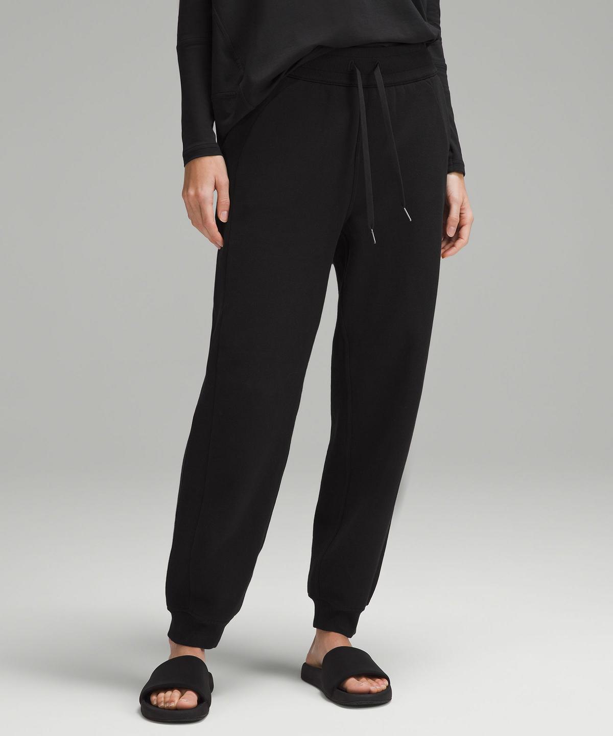 Lululemon Scuba High-Rise Relaxed Joggebukse Dame Svarte | NO_LuLu27982