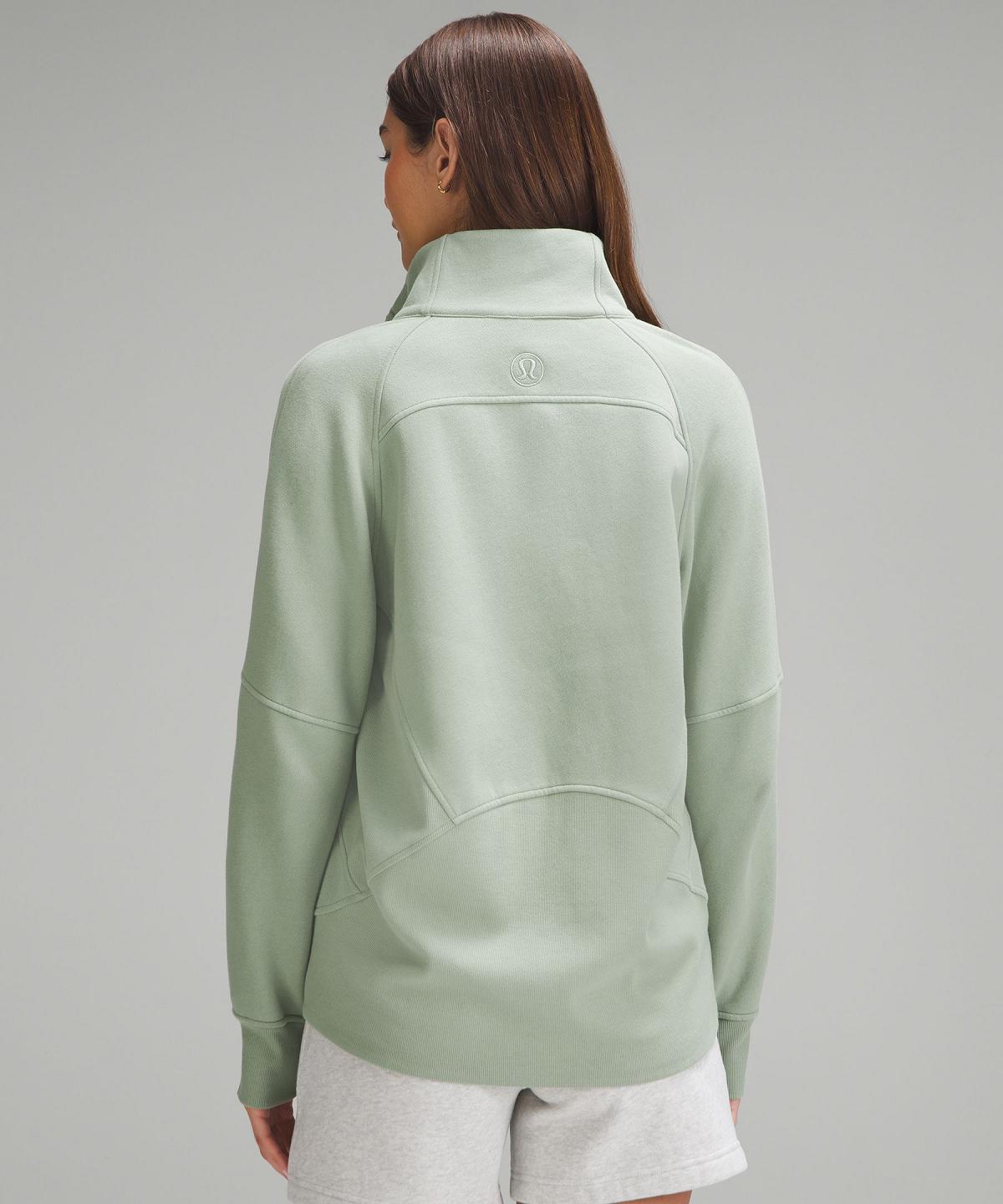 Lululemon Scuba Oversized Funnel-Neck Full Zip Gensere Og Gensere Dame Grønn | NO_LuLu32021