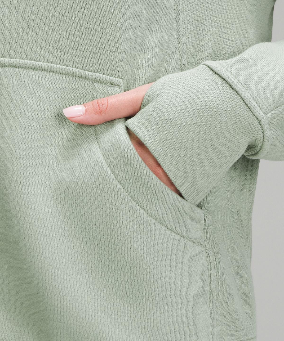 Lululemon Scuba Oversized Funnel-Neck Full Zip Gensere Og Gensere Dame Grønn | NO_LuLu32021