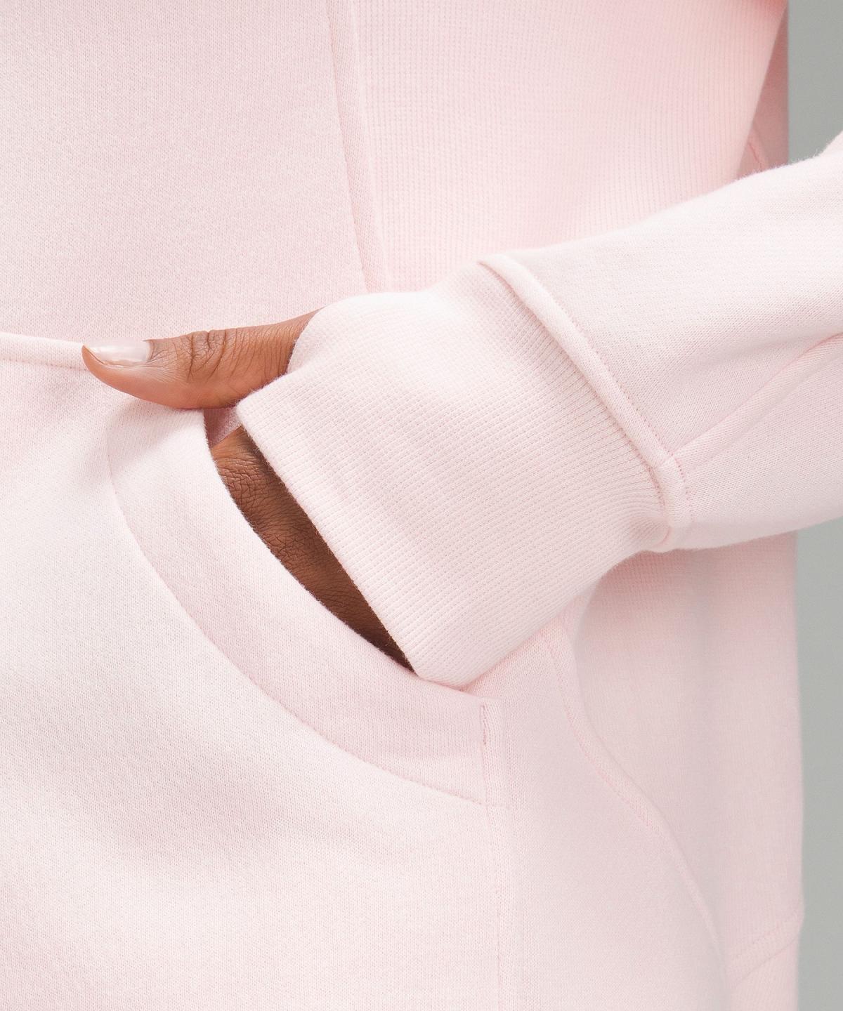 Lululemon Scuba Oversized Funnel-Neck Full-Zip Gensere Og Gensere Dame Rosa | NO_LuLu31450