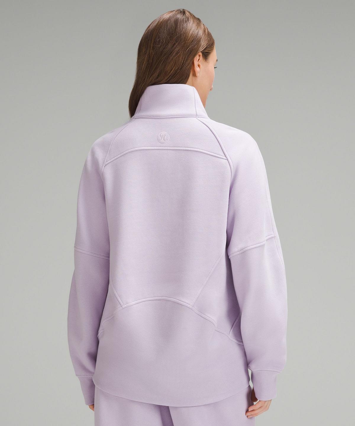 Lululemon Scuba Oversized Funnel-Neck Half Zip Gensere Og Gensere Dame Lilla | NO_LuLu81348