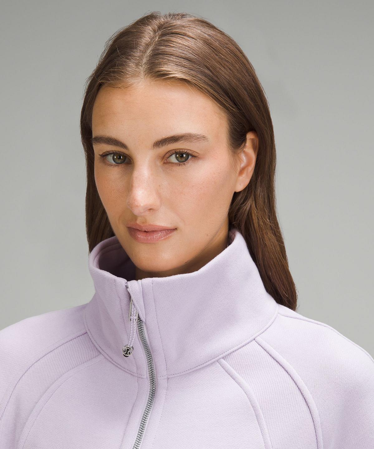 Lululemon Scuba Oversized Funnel-Neck Half Zip Gensere Og Gensere Dame Lilla | NO_LuLu81348