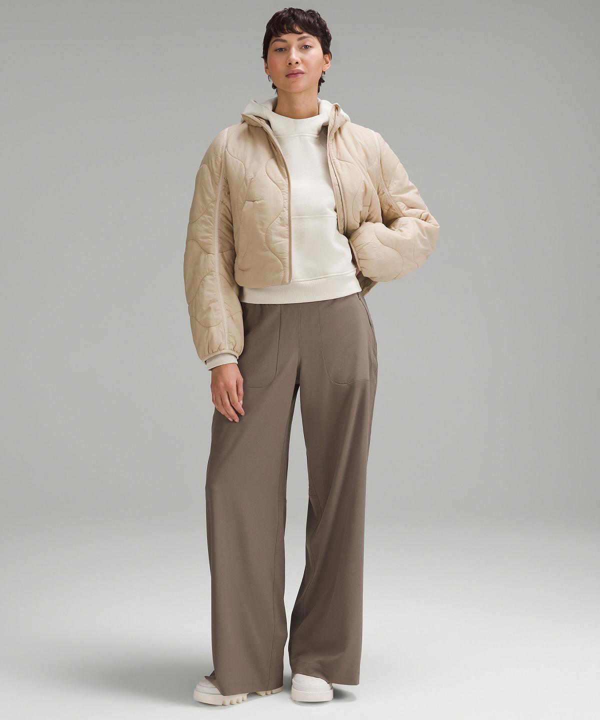 Lululemon Scuba Oversized Gensere Og Gensere Dame Beige | NO_LuLu87596