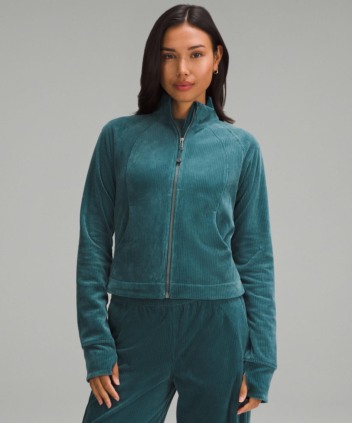 Lululemon Scuba Track Jakker Og Jakker Dame Turkis | NO_LuLu49090