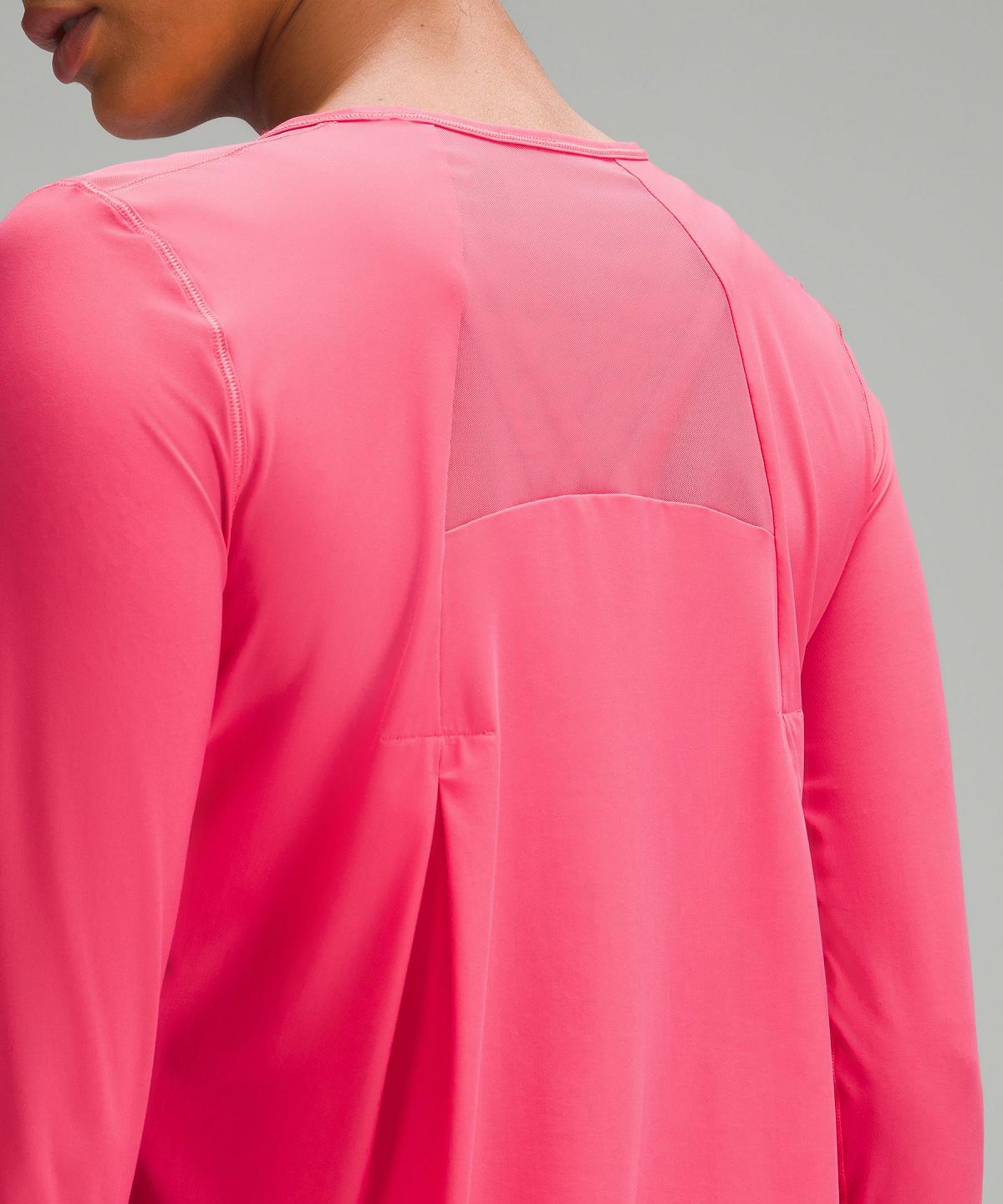 Lululemon Sculpt Long-Sleeve Skjorte Dame Rosa | NO_LuLu39519