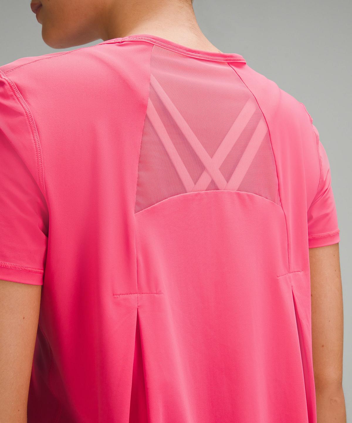 Lululemon Sculpt Short-Sleeve Skjorte Dame Rosa | NO_LuLu64510