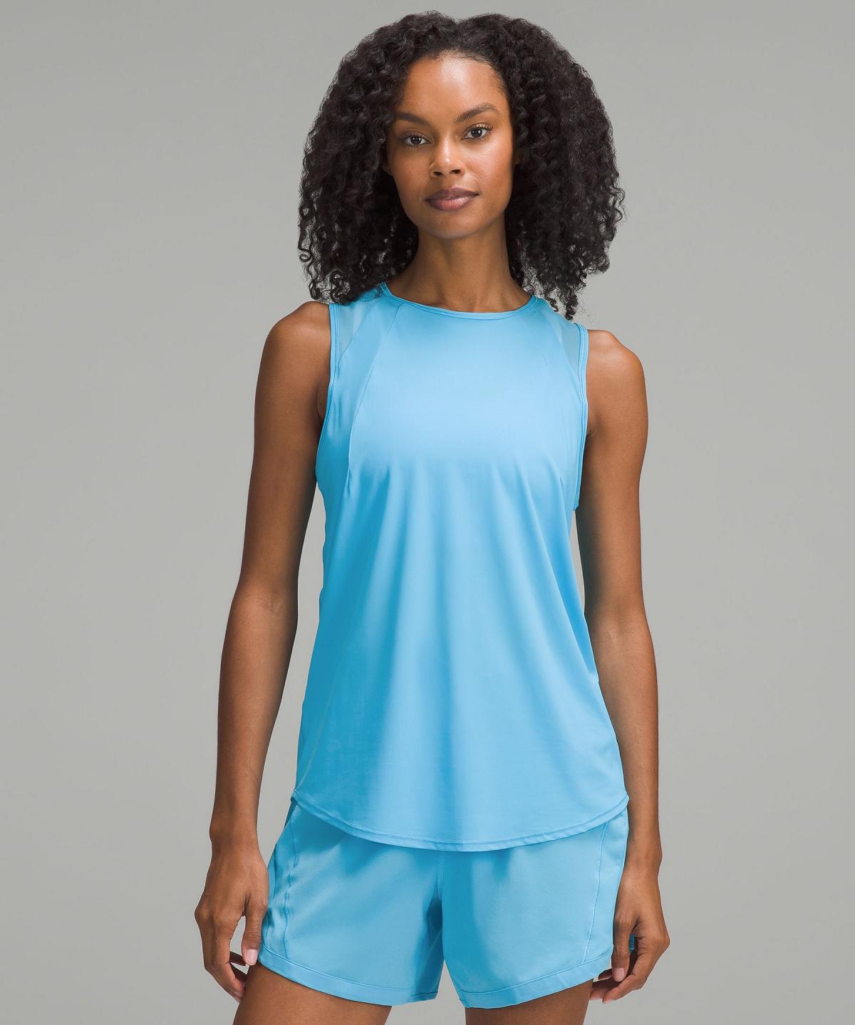 Lululemon Sculpt Skjorte Dame Blå Lyse | NO_LuLu30719