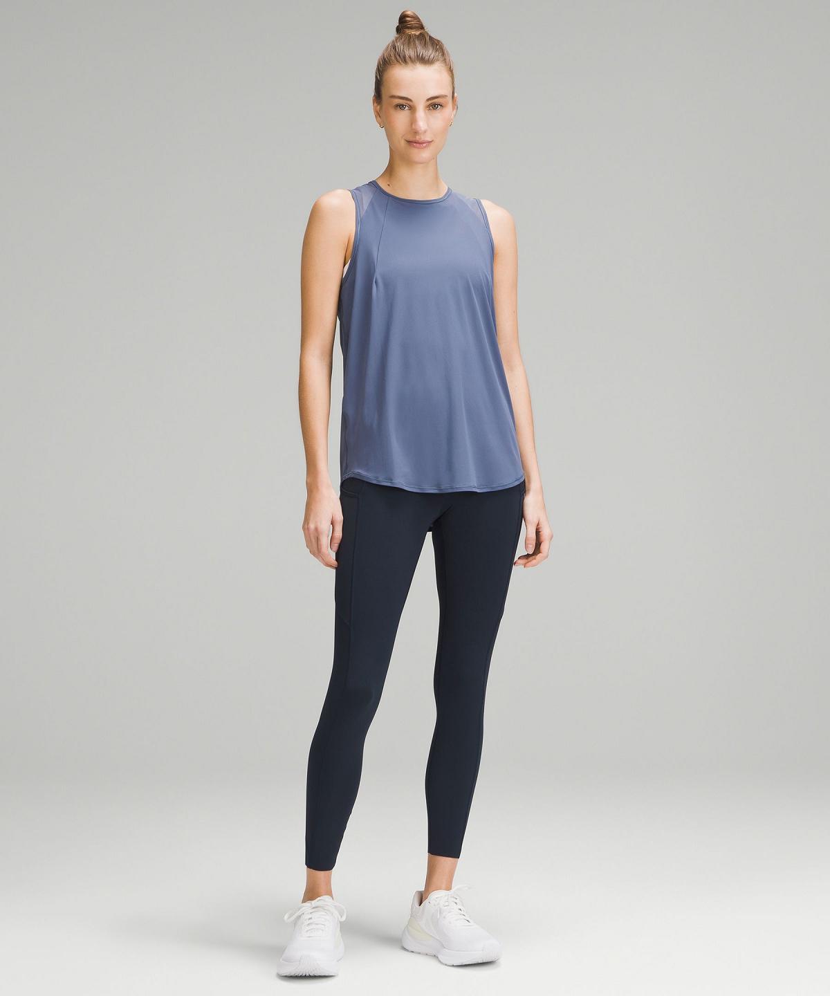 Lululemon Sculpt Skjorte Dame Blå | NO_LuLu69538