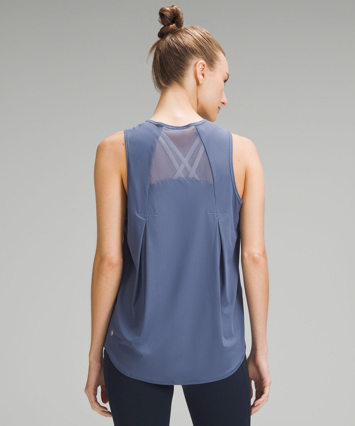 Lululemon Sculpt Skjorte Dame Blå | NO_LuLu69538