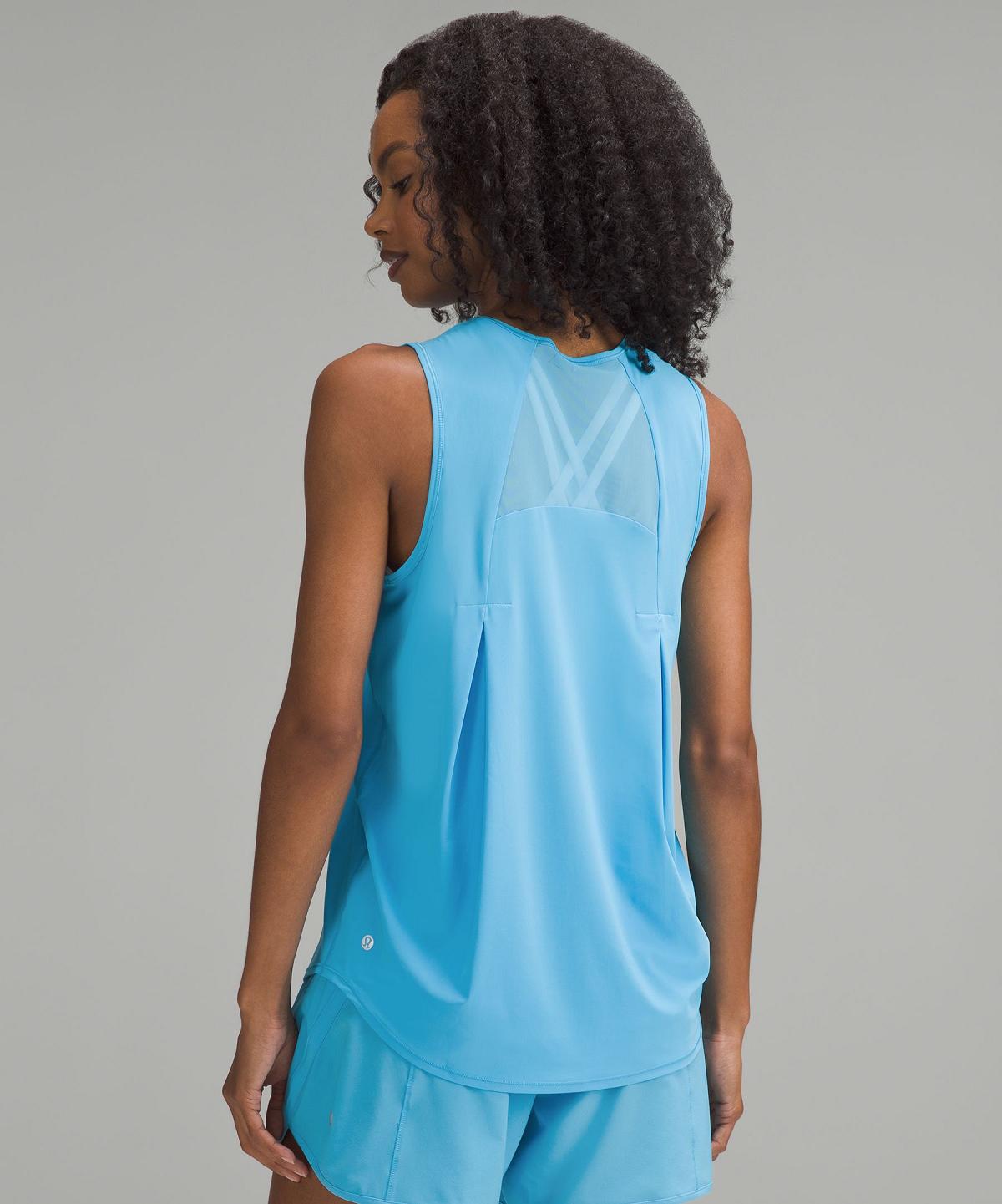 Lululemon Sculpt Tank Top Dame Blå Lyse | NO_LuLu93340