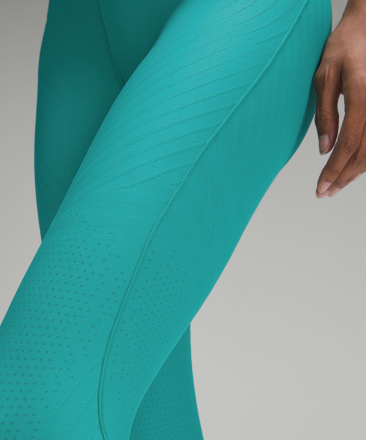 Lululemon SenseKnit Running High-Rise Tight 28" Leggings Dame Grønn | NO_LuLu45752