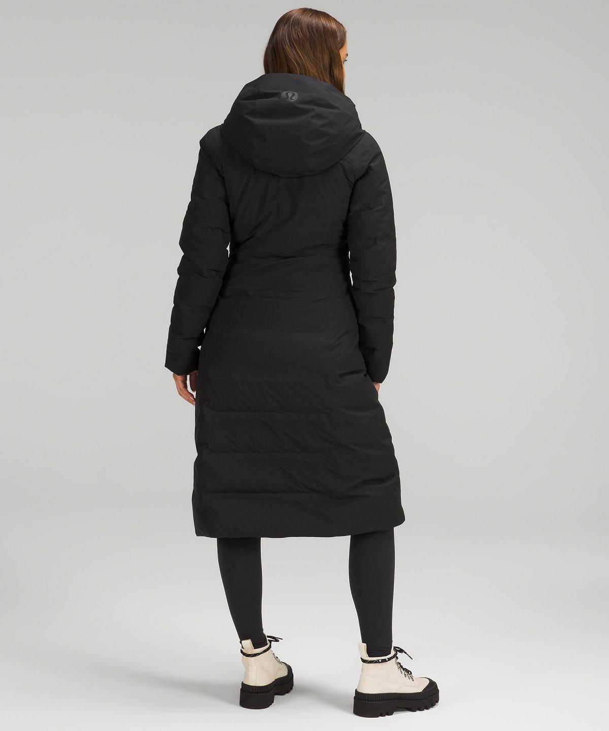 Lululemon Sleet Street Long Jakker Og Jakker Dame Svarte | NO_LuLu42715