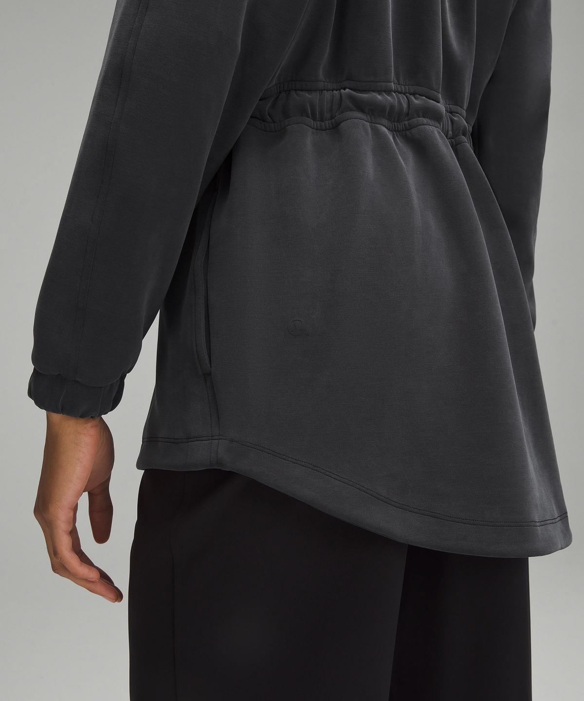 Lululemon Softstreme Cinch-Waist Jacket Gensere Og Gensere Dame Svarte | NO_LuLu98568