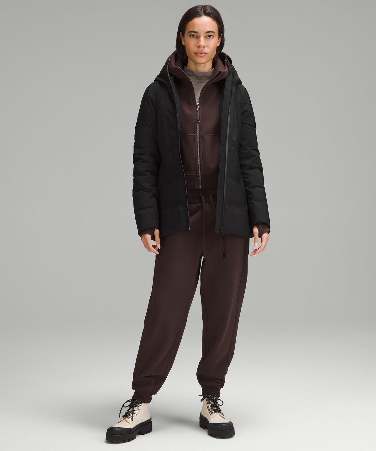 Lululemon StretchSeal Sleet Street Jakker Og Jakker Dame Svarte | NO_LuLu71930