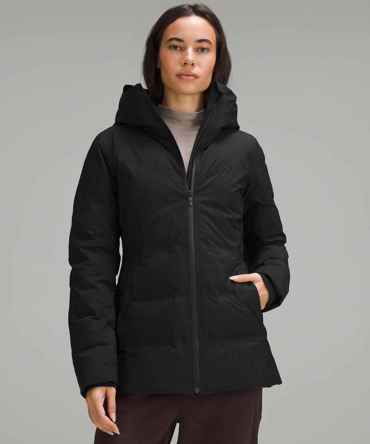 Lululemon StretchSeal Sleet Street Jakker Og Jakker Dame Svarte | NO_LuLu71930