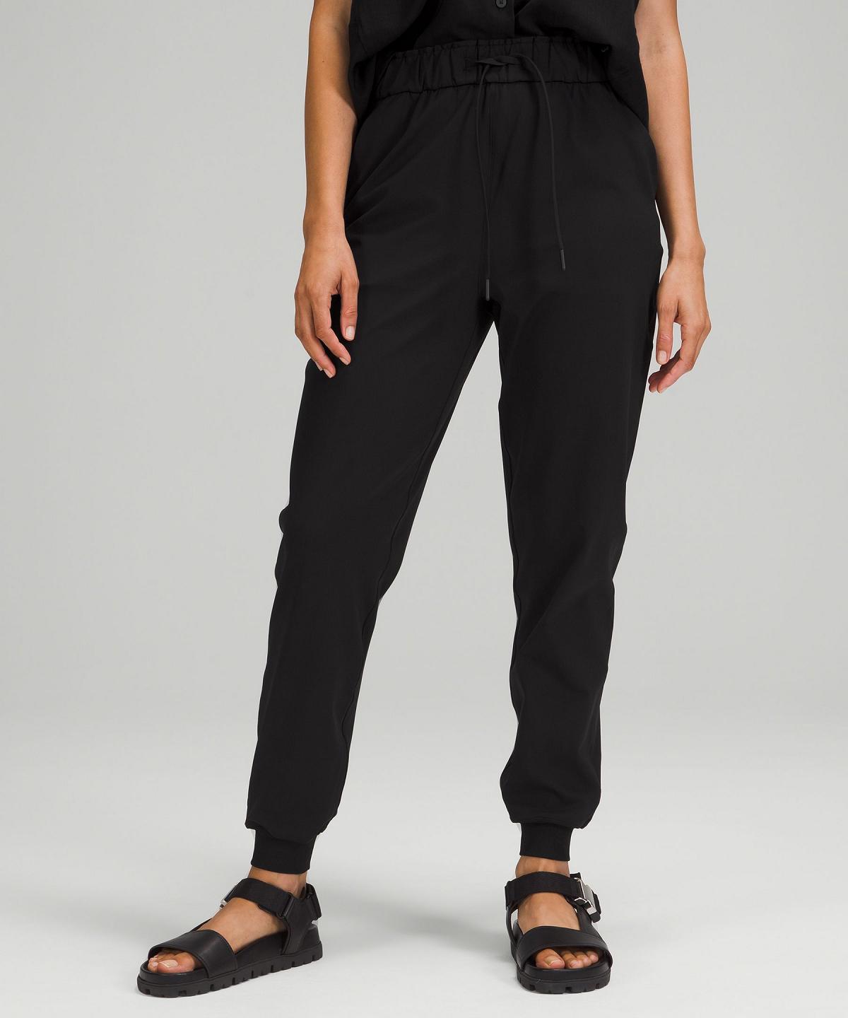 Lululemon Stretch High-Rise Joggebukse Dame Svarte | NO_LuLu23461