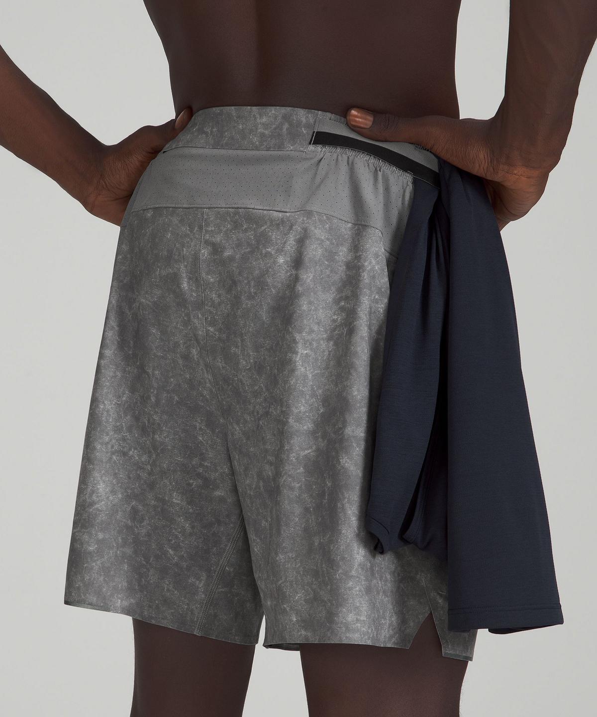 Lululemon Surge Lined 6" Shorts Herre Grå | NO_LuLu99546