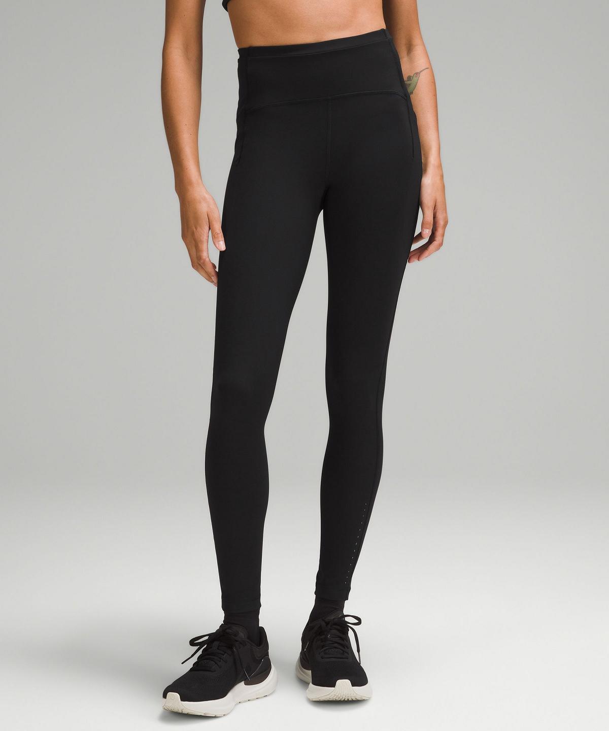 Lululemon Swift Speed High-Rise Tight 28" Leggings Dame Svarte | NO_LuLu56346