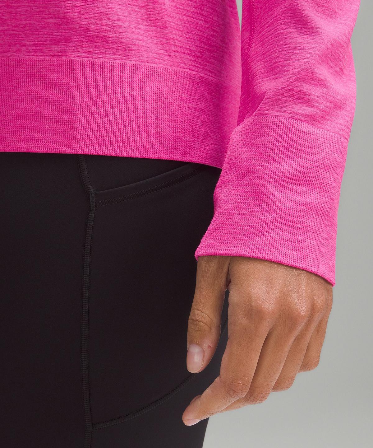 Lululemon Swiftly Relaxed Langermet Skjorte Dame Rosa | NO_LuLu97381