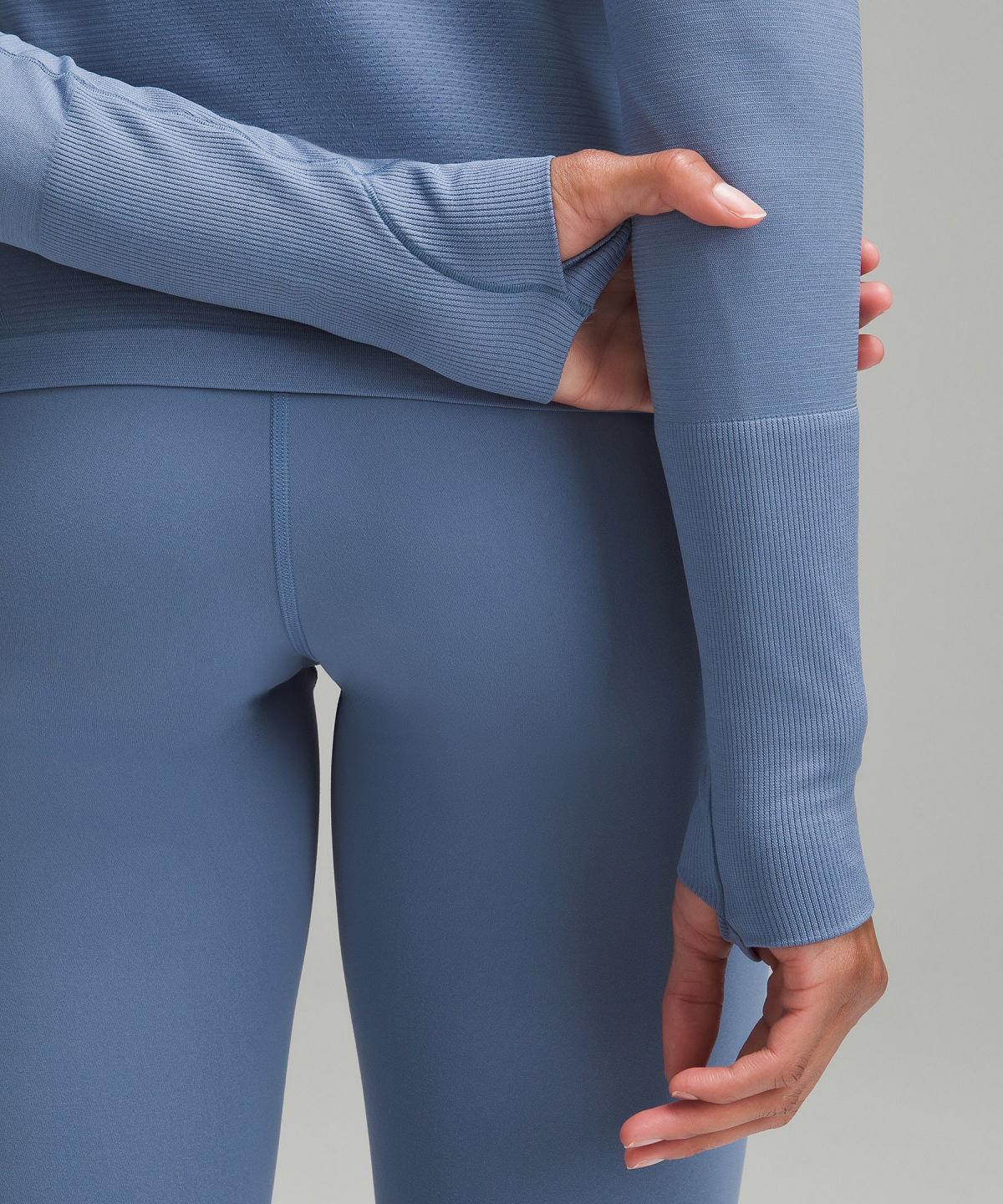 Lululemon Swiftly Tech 2.0 Langermet Skjorte Dame Blå | NO_LuLu29375