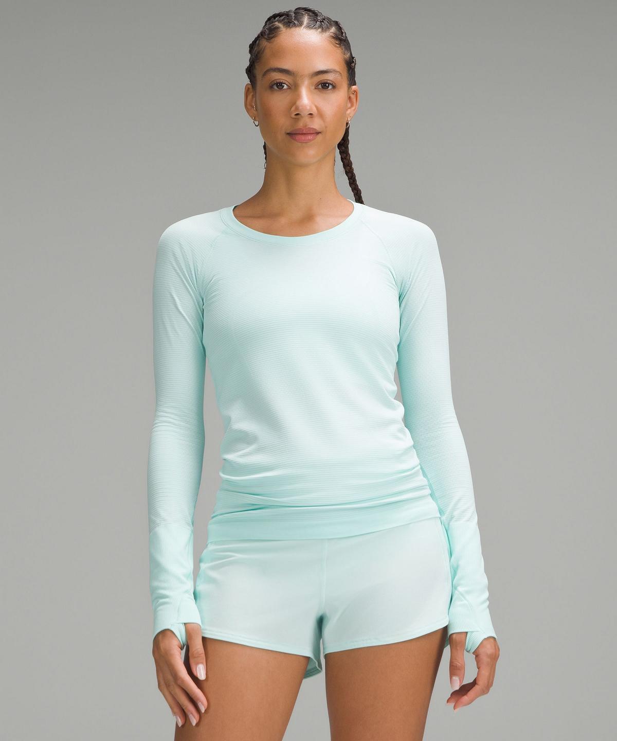 Lululemon Swiftly Tech Long-Sleeve 2.0 Skjorte Dame Mint | NO_LuLu70176