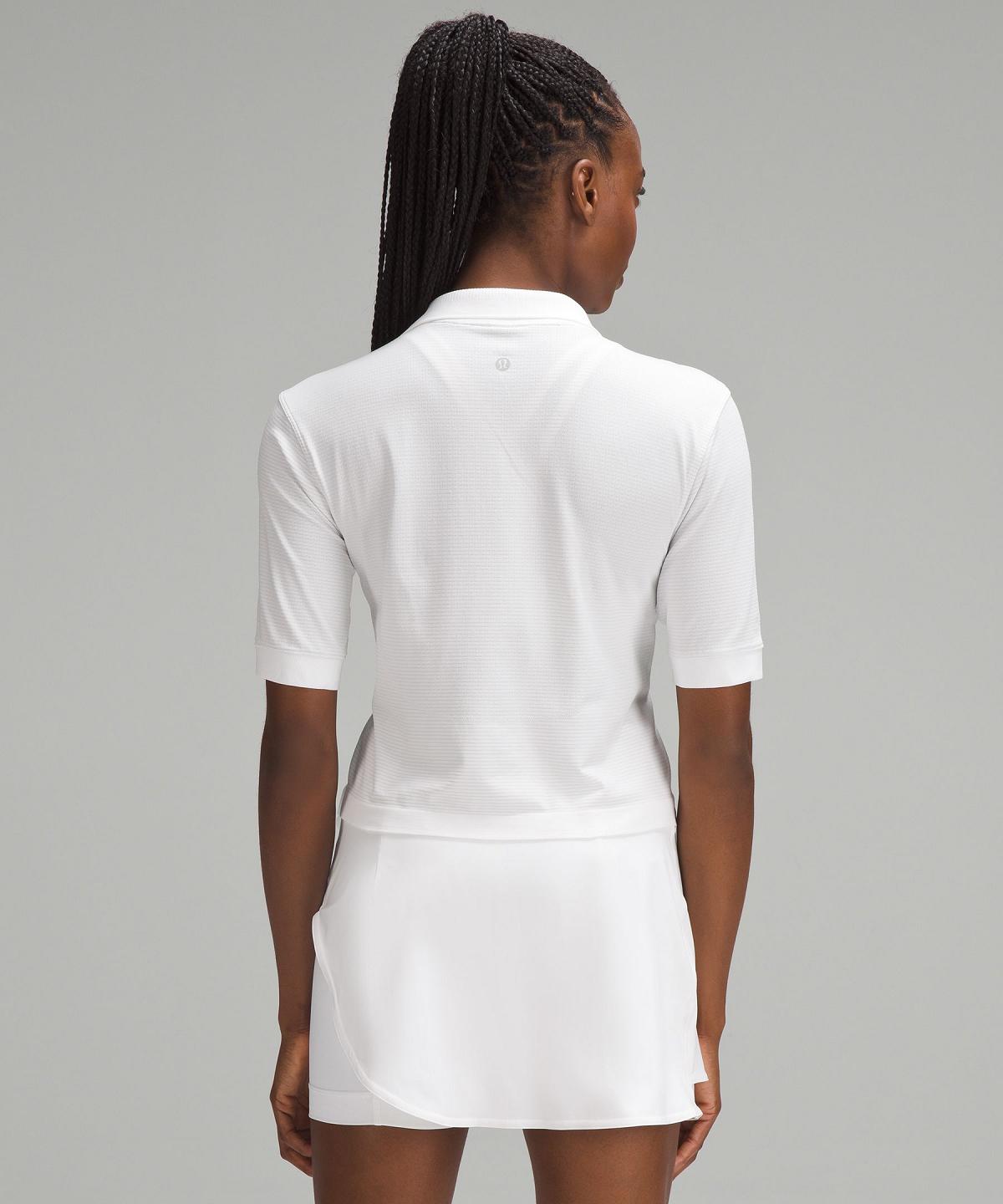 Lululemon Swiftly Tech Relaxed-Fit Polo Skjorte Dame Hvite | NO_LuLu25166