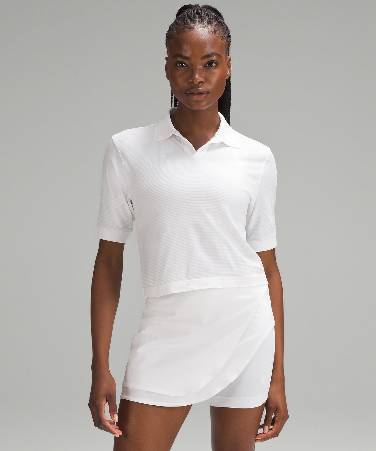 Lululemon Swiftly Tech Relaxed-Fit Polo Skjorte Dame Hvite | NO_LuLu25166