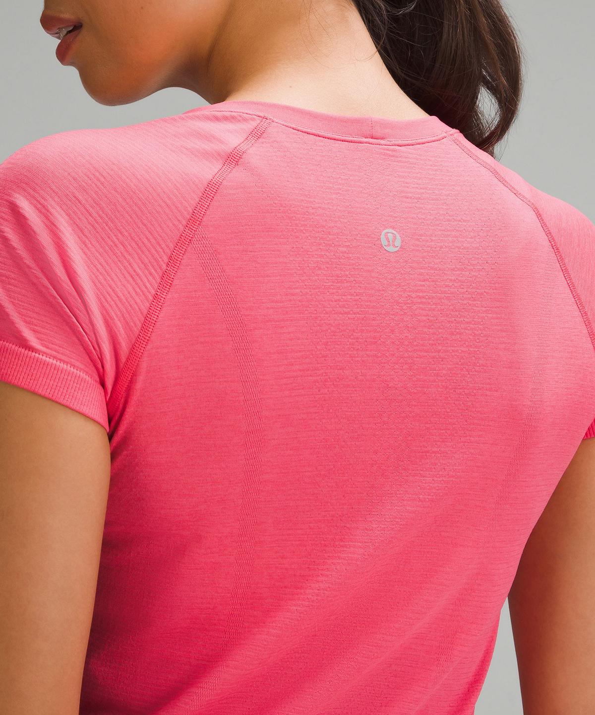 Lululemon Swiftly Tech Short-Sleeve 2.0 Skjorte Dame Rosa | NO_LuLu99170