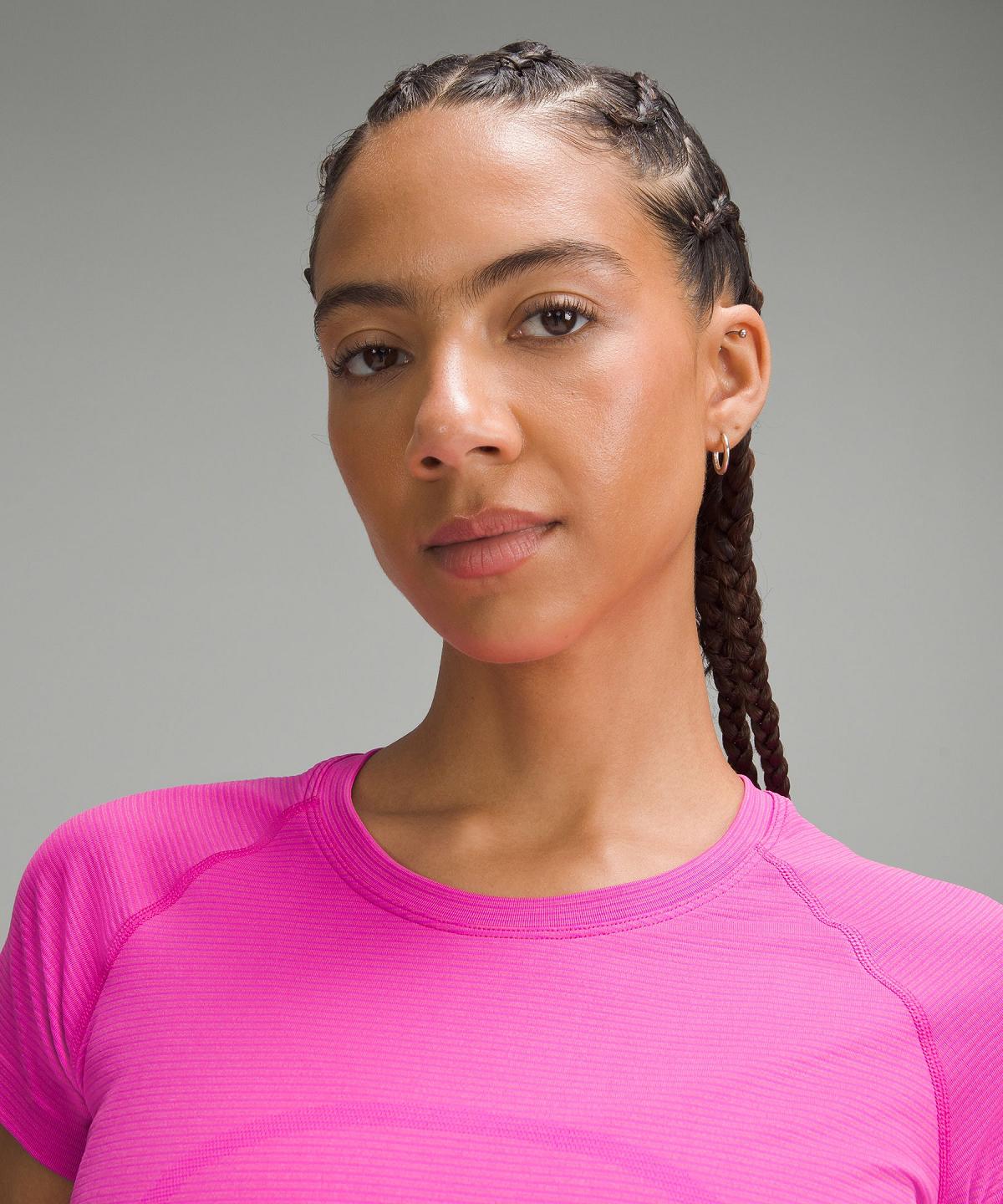 Lululemon Swiftly Tech Short-Sleeve 2.0 Skjorte Dame Rosa | NO_LuLu90836