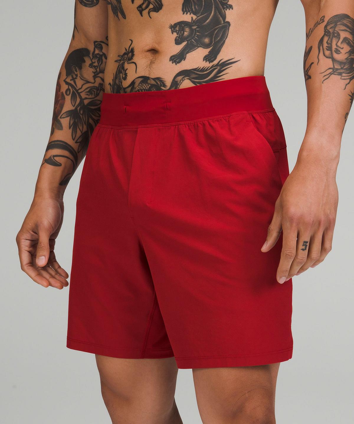 Lululemon T.H.E. Linerless 7" Shorts Herre Rød | NO_LuLu84705