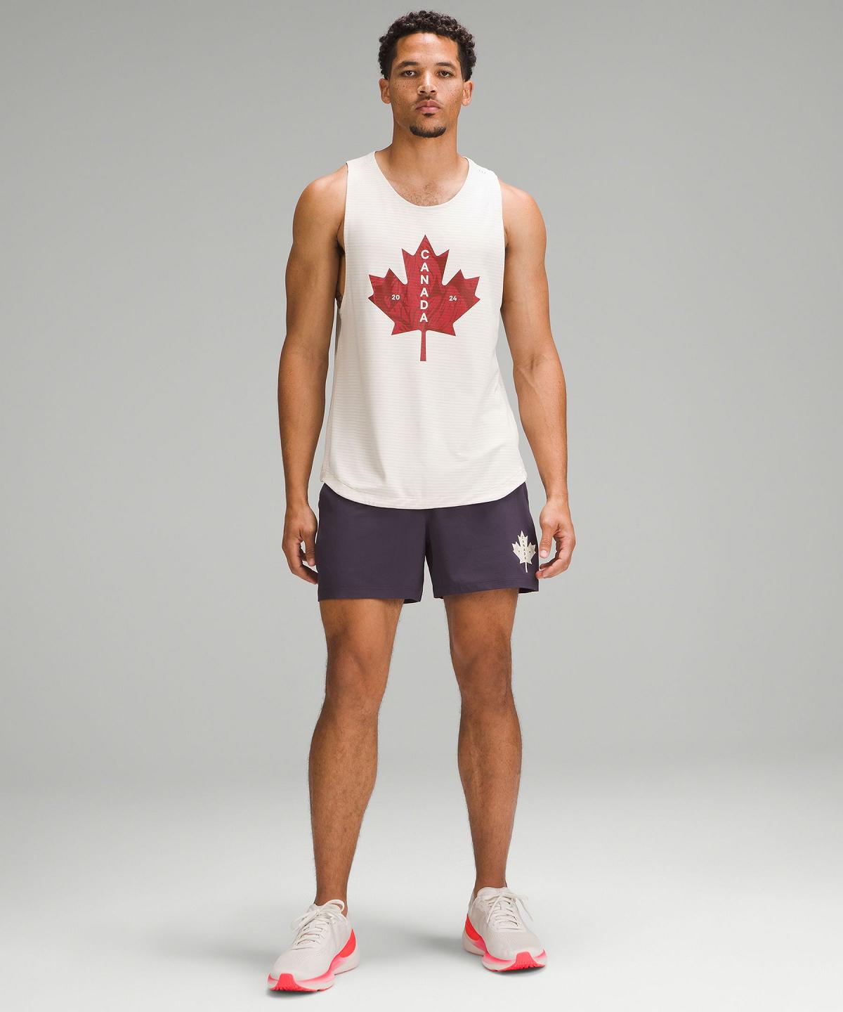 Lululemon Team Canada License to Train Sleeveless Skjorte Herre Hvite | NO_LuLu51560