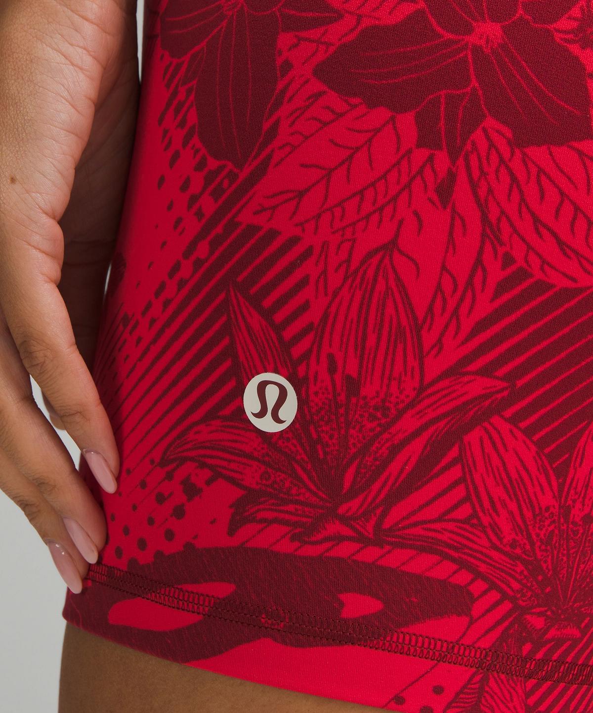 Lululemon Team Canada lululemon Align™ High-Rise 6" Shorts Dame Mørke Rød | NO_LuLu90446