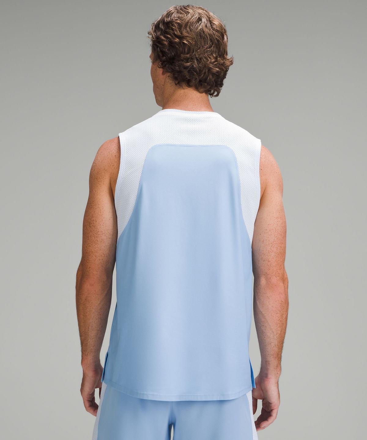 Lululemon Tennis Sleeveless Skjorte Herre Blå | NO_LuLu25793