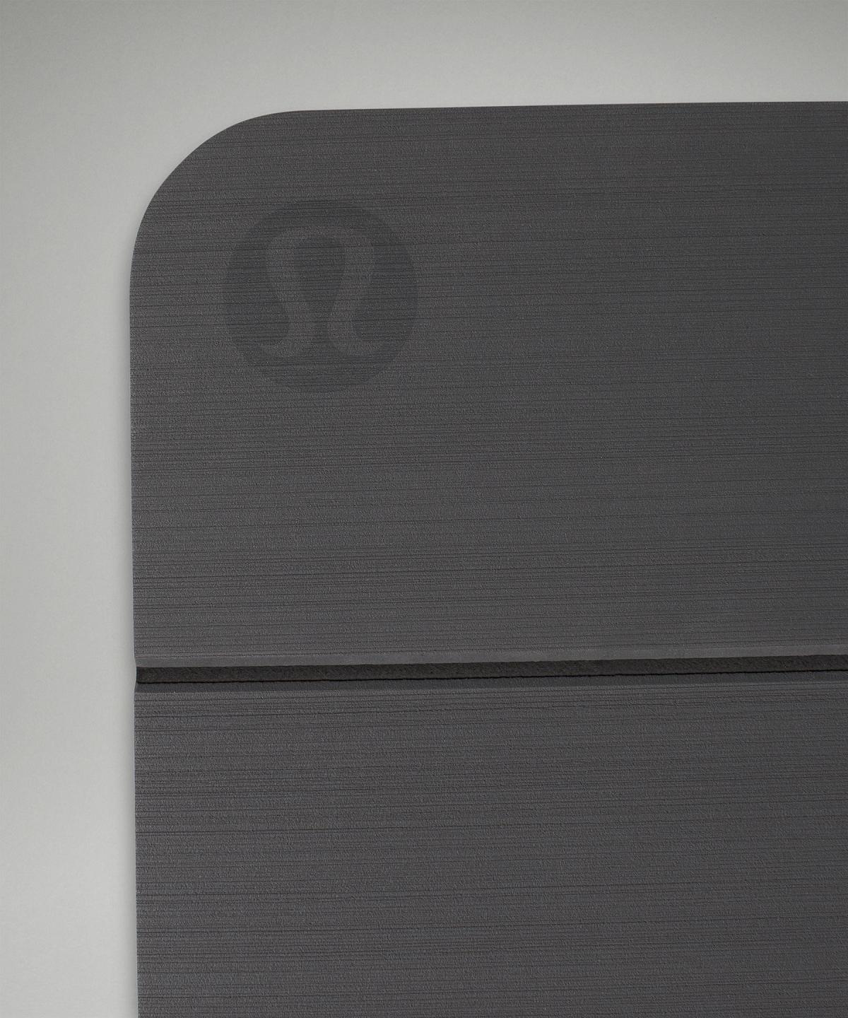 Lululemon The Foldable Mat 6.5mm Yogamatter Dame Grå Svarte | NO_LuLu85266