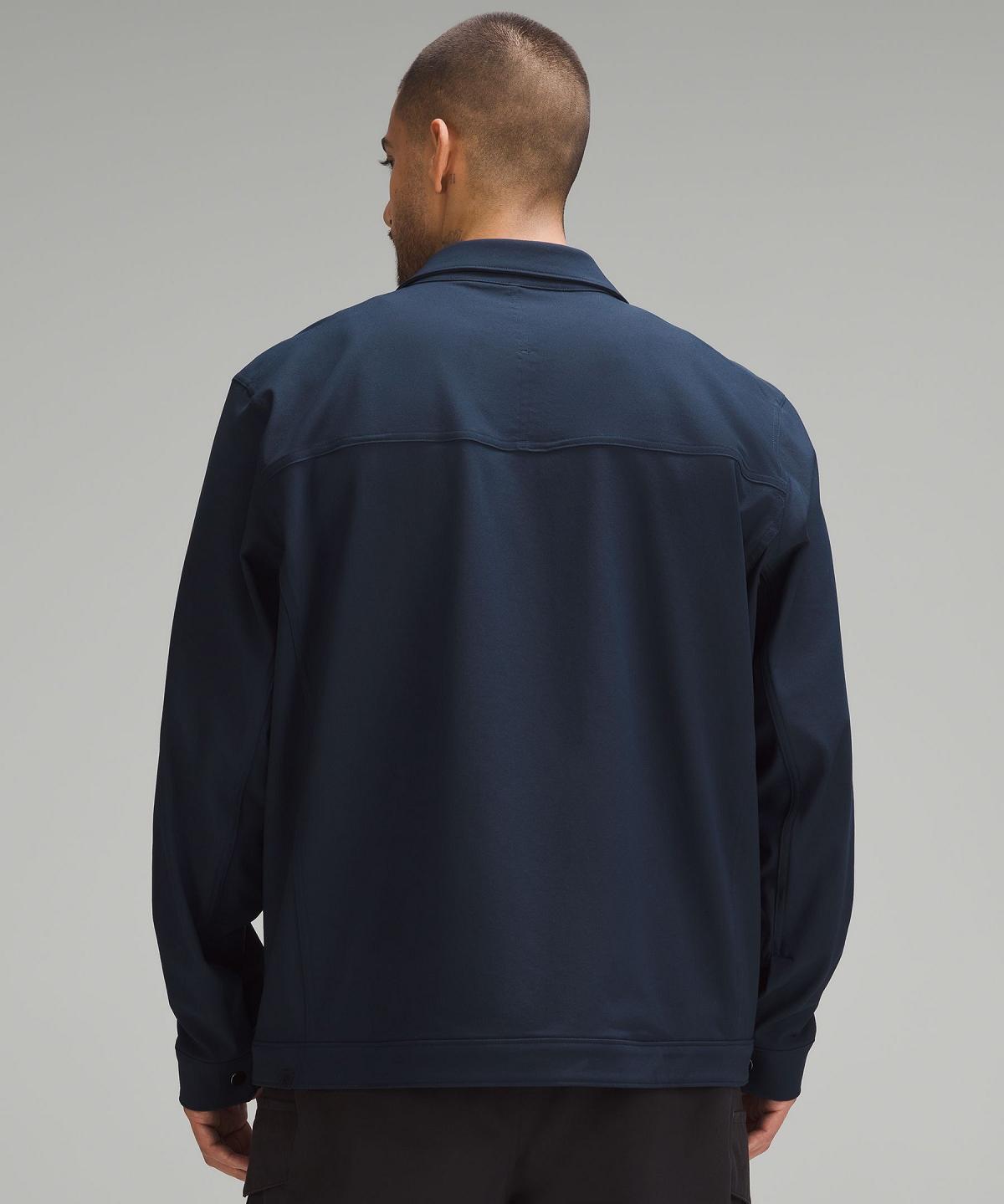 Lululemon Twill Utility Jacket Gensere Og Gensere Herre Marineblå | NO_LuLu66667