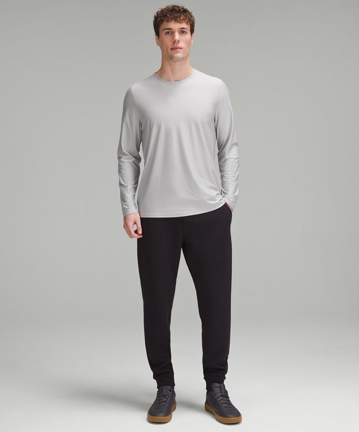 Lululemon Ultra-Soft Nulu Long-Sleeve Skjorte Herre Sølv | NO_LuLu40165