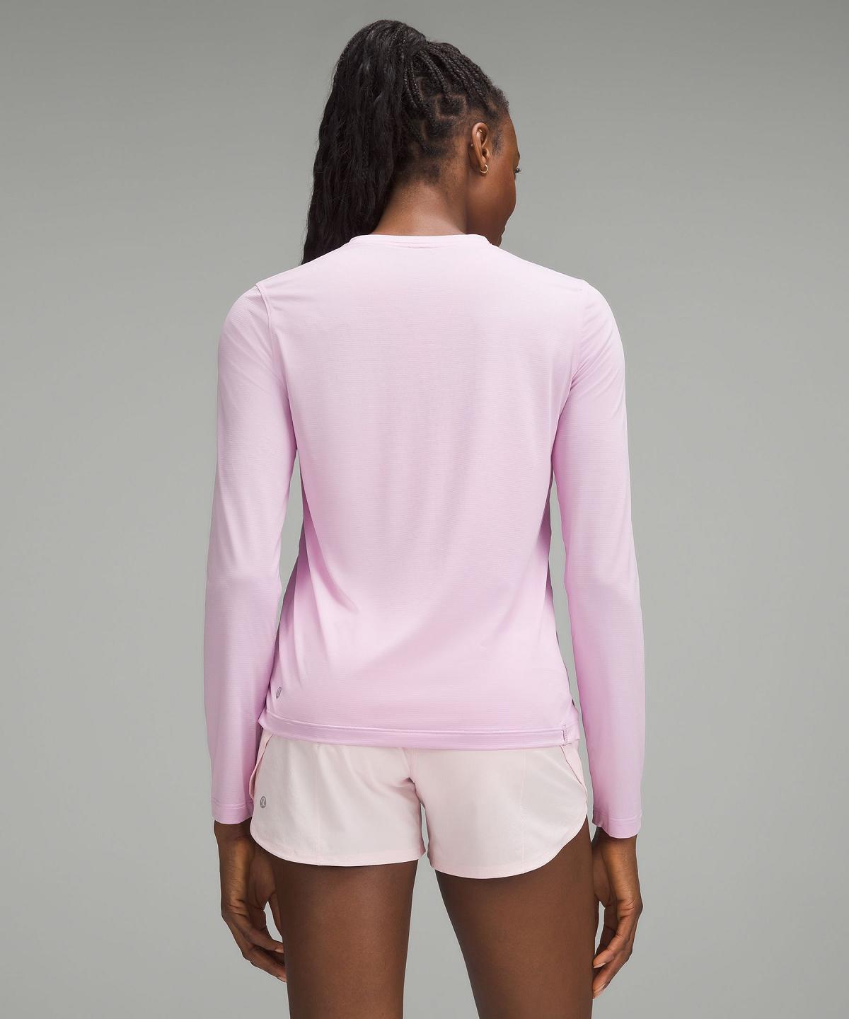 Lululemon Ultralight Hip-Length Langermet Skjorte Dame Rosa | NO_LuLu99304