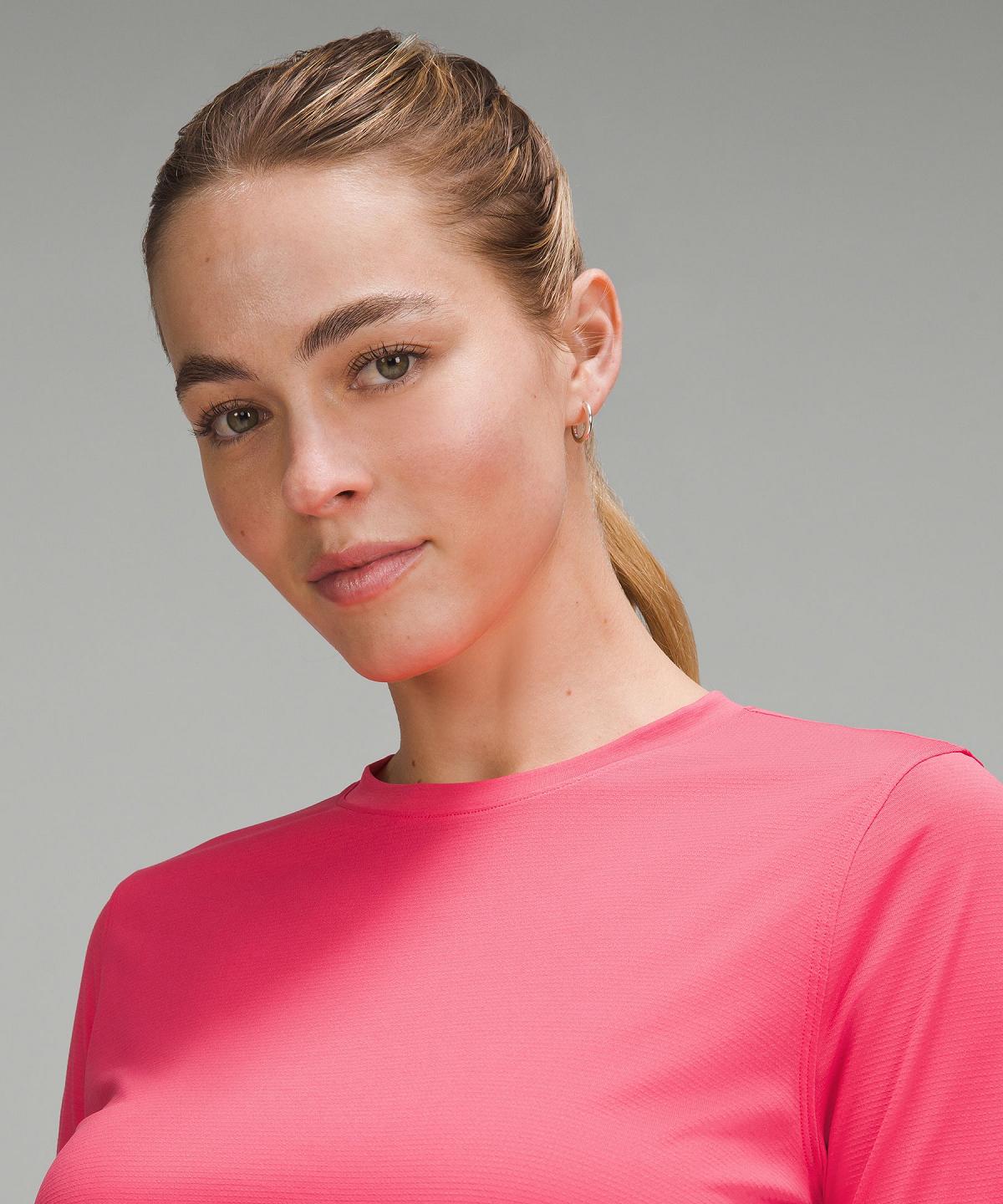 Lululemon Ultralight Hip-Length Long-Sleeve T-skjorte Dame Rosa | NO_LuLu15361