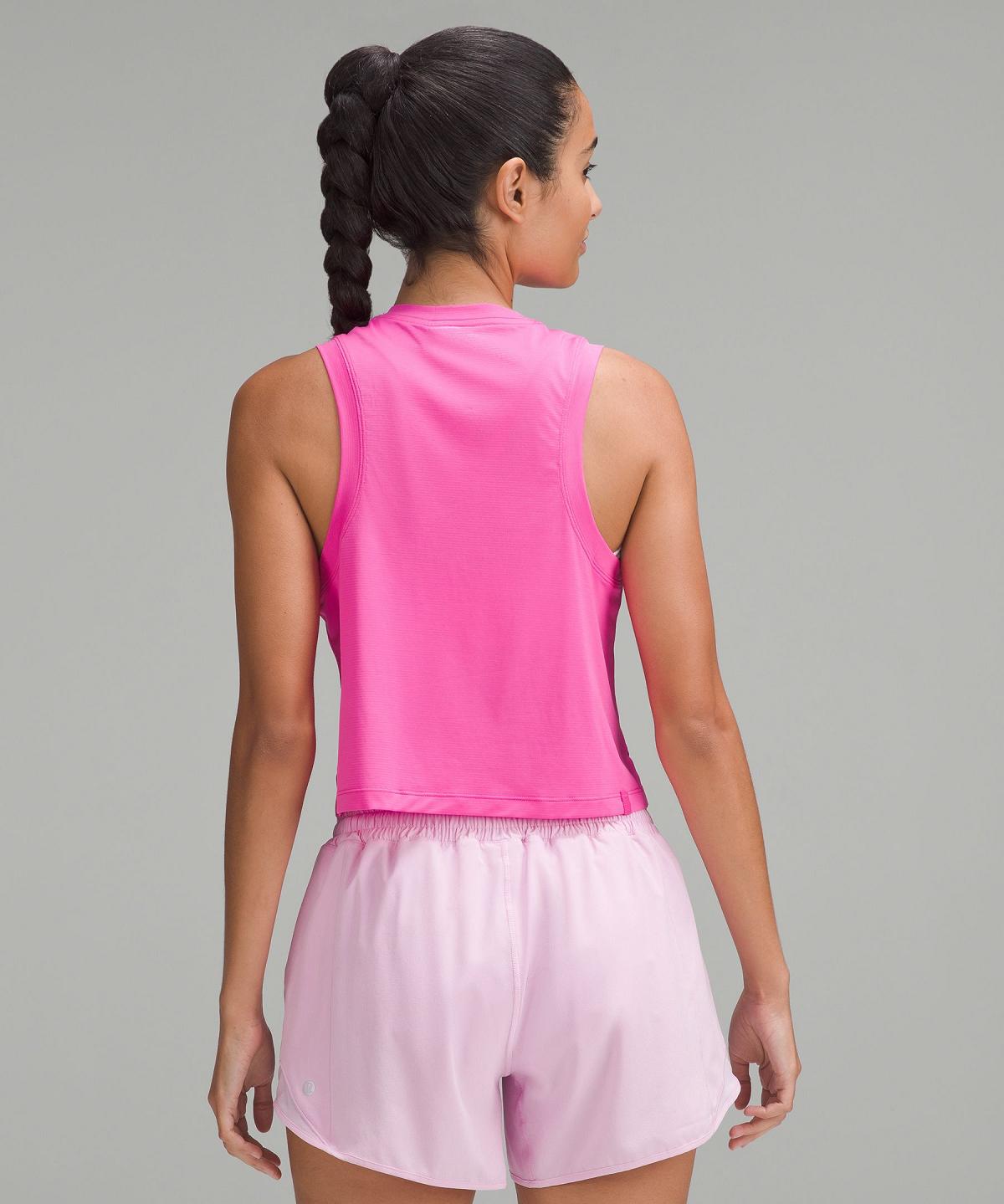 Lululemon Ultralight Waist-Length Tank Top Dame Rosa | NO_LuLu65635