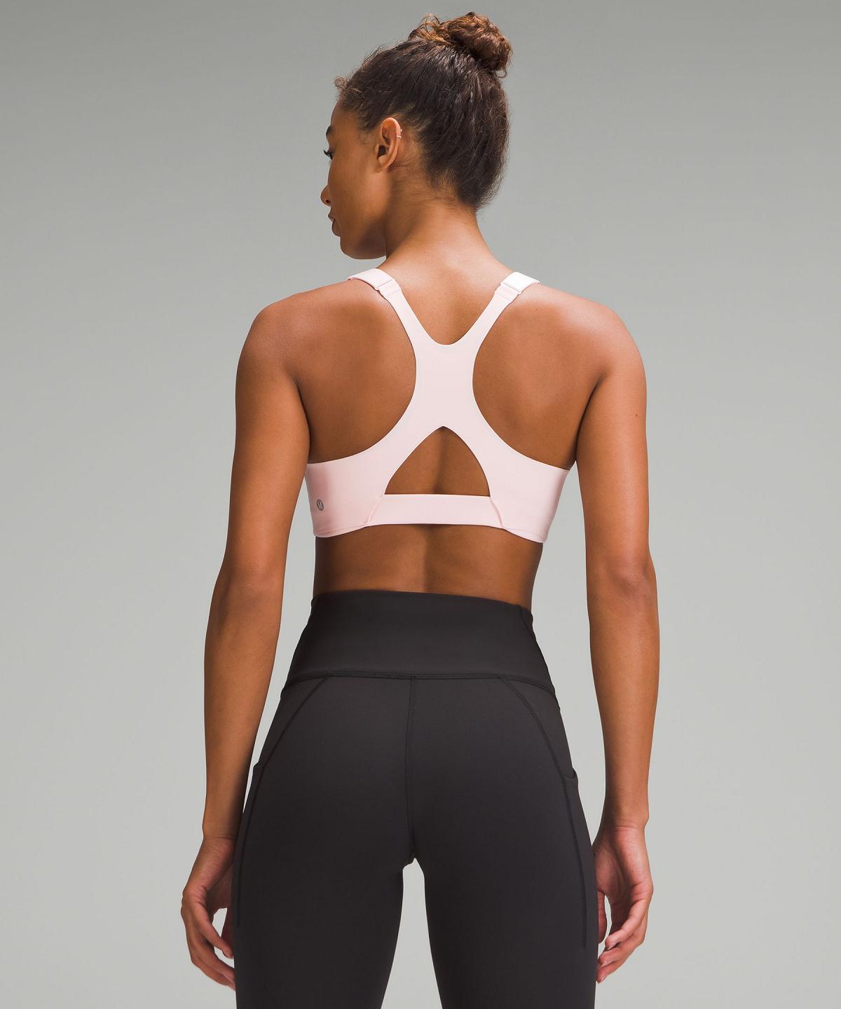 Lululemon Ultralu Square-Neck Workout Sports BH Dame Rosa | NO_LuLu68262