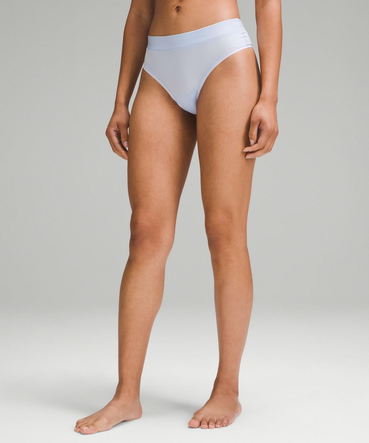 Lululemon UnderEase High-Rise Thong Undertøy Dame Hvite Svarte | NO_LuLu70162