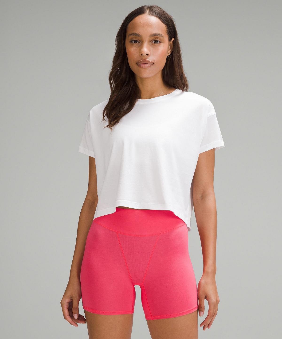 Lululemon UnderEase Super-High-Rise Shortie Undertøy Dame Rosa | NO_LuLu54907