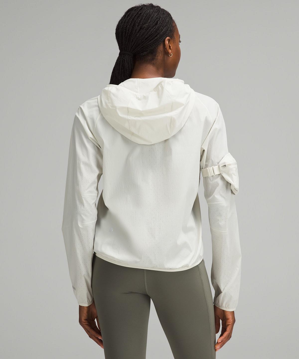 Lululemon Ventilated Packable Trail Running Jakker Og Jakker Dame Hvite | NO_LuLu67165