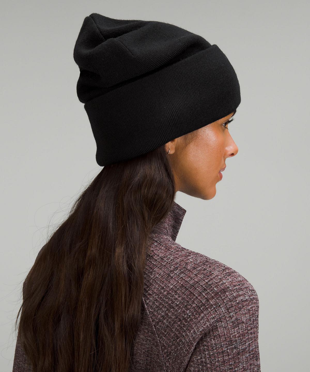 Lululemon Warm Revelation Hatt Dame Svarte | NO_LuLu57850