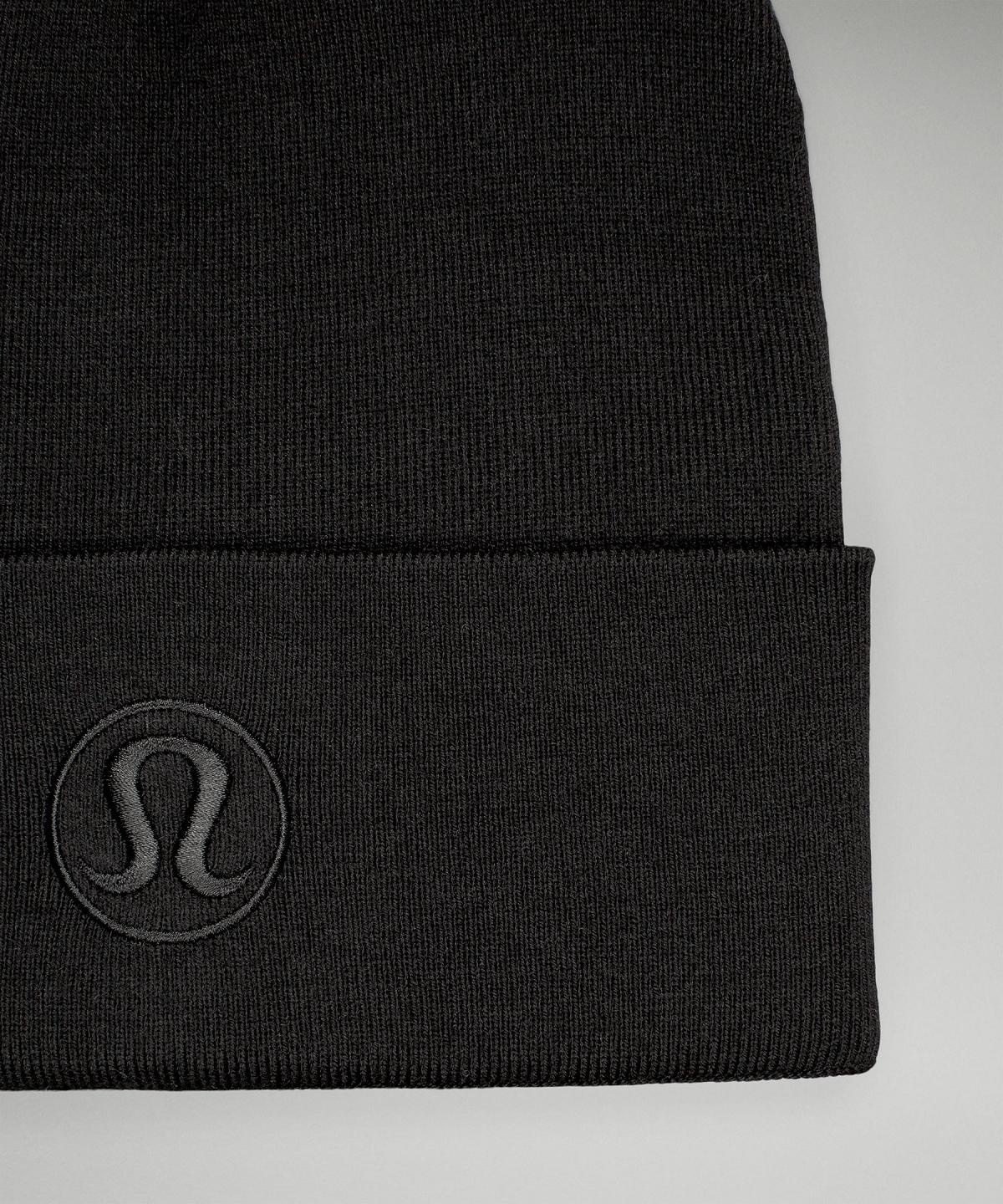 Lululemon Warm Revelation Hatt Dame Svarte | NO_LuLu57850